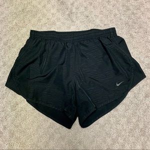 Nike Dri-fit black running shorts